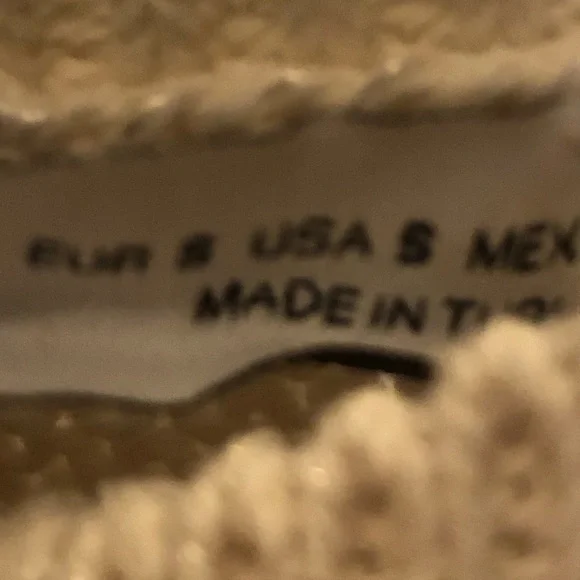 Zara pearl knit cardigan size small beige - Picture 3 of 5